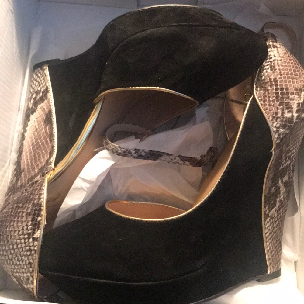 Colin Stuart Wedged Shoes - image 1